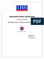Organisational Change:case Study