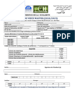 Fiche de Voeux Master 2018 2019