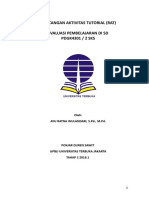 RAT-SAT- Evaluasi Pembelajaran - Ayu Ratna Wulandari, M.pd - PDGK4301- Tahap 2. 2016.1