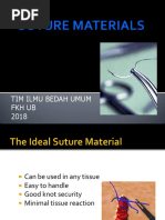 Types and Techniques of Suturing | PDF | Surgical Suture | Medicine