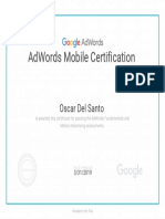 Google AdWords Mobile Certification