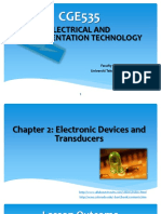 CGE535 Chapter 2: Electronic Devices and Transducers