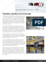 Intellirol: Motorized Roller Conveyor - MDR Flexibility, Reliability and Functionality