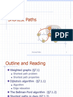 Shortest Paths Algorithm Dijkstra's