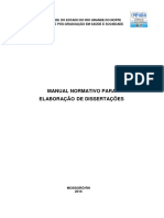 0939manual Normativo para Elaboraa A o de Dissertaa A Es Ppgss