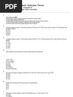 Sample Questions - Chapter 12