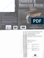 Fundamentos de Manufactura Moderna - 1ra Edicion - Mikell P. Groover