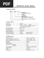 DC - 5v Relay Data Sheet PDF