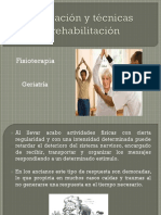 Ejercitacion y Tecnicas de Rehabilitacion en Ancianos 1