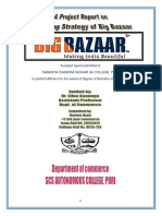 A Project On Marketing Strategy of Big Bazaar