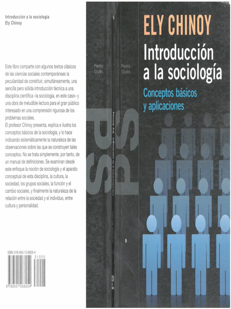 Ely Chinoy Introduccion A La Sociologia | PDF