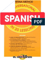 Conversational Spanish in 20 Lessons JPR504 PDF
