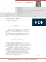 Ley 19.728 Establece Un Seguro de Desempleo