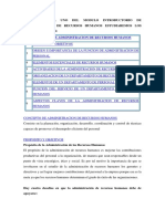 Modulo de Administracion de Recursos Humanos S