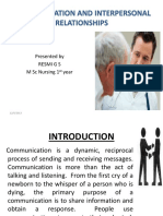 Effective Communication in Nursing