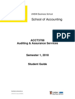ACCT3708 - Student Guide - Semester One 2018