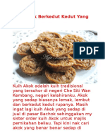 Kuih Akok Yang Sedap