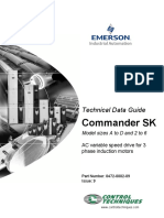 Commander SK Technical Manual Data