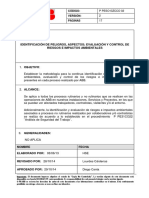 P PESO13ZCCO-02 Identificación de Peligros, Aspectos, Evaluación y Contr...