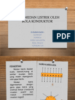 Kuat Medan Listrik Oleh Bola Konduktor