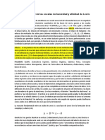 Una Visión General de Las Escalas de Basicidad y Afinidad de Lewis