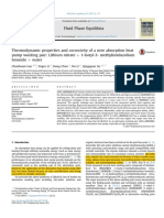 Thermodynamic Properties and Corrosivity of a New Absorption Heat Pump Working Pair_ Lithium Nitrate&Nbsp;