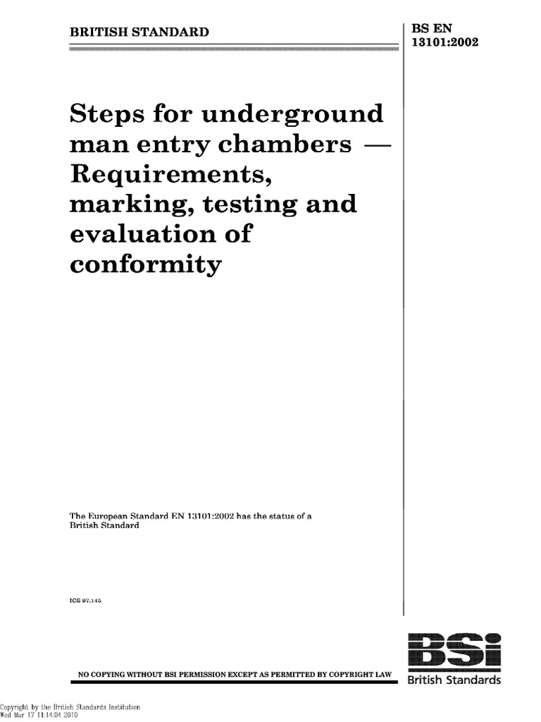 BS EN 13101 Step Iron Specs PDF PDF