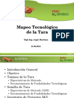 Mapeo Tecnologico Tara 2012 Keyword Principal PDF