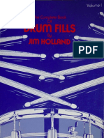 Jim Holland - The Complete Book of Drum Fills