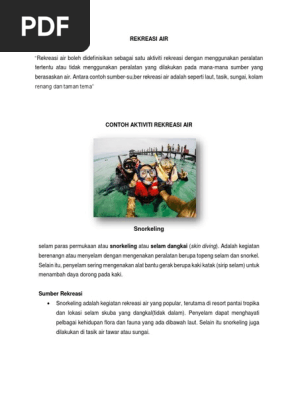Reakreasi Air Pdf