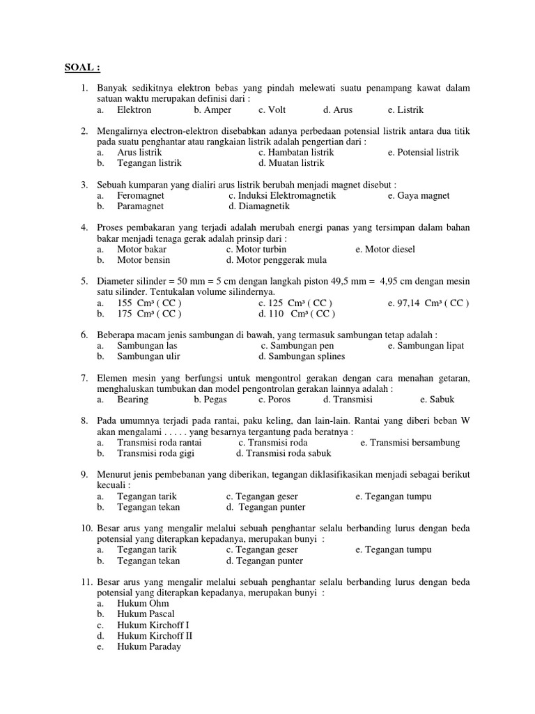 Banyak Sedikitnya Elektron Bebas Yang Pindah Melewati Suatu Penampang Kawat Dalam Satuan Waktu Merupakan Definisi Dari