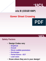 Scenario B (CEGE106P) : Gower Street Crossing