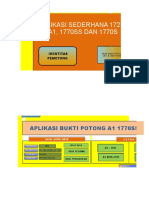 APLIKASI 1721-A1 2015 Dan SPT 1770ss 1770s