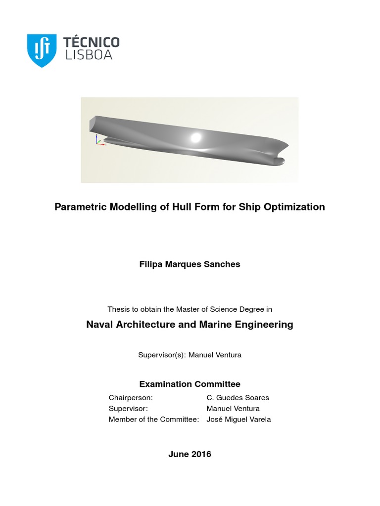 Parametric Hull Modelling for Ship Optimization | PDF | Shape | Geometry