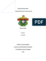 (Paper Studi Kelayakan Bisnis - Aspek Hukum)