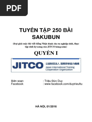 250 Bai Sakubun Của Tu Nghiệp Sinh Pdf