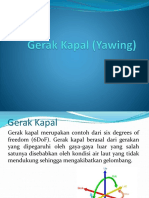 Gerak Kapal (Yawing)