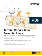 Tutorial Google Drive - Presentaciones