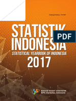 Statistik Indonesia 2017 oleh BPS