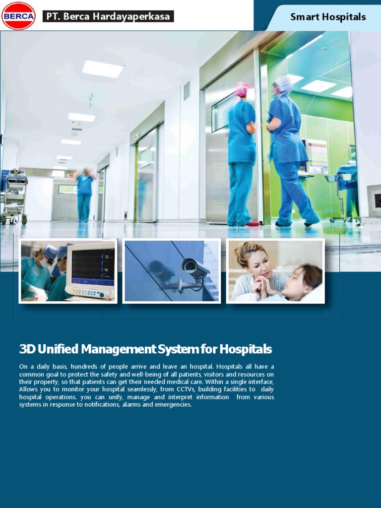 3D Unified Management System For Hospitals PDF Closed Circuit Television Hospital