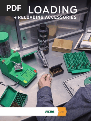 2017 Reloadingcatalog Rcbs Only Cartridge Firearms Bullet