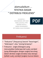 Distribusi Frekuensi