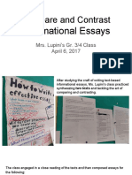 Informational Essays - Lupini