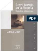 DIAZ, Carlos, Breve Historia de La Filosofía. Diecisiete (e)Lecciones, Madrid, 2002