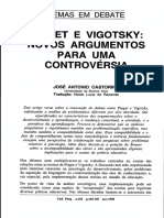 Piaget e Vigotsky - Novos Argumentos Para Uma Contrvérsia