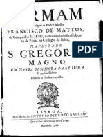 Sermam que pregou o Padre Mestre Francisco de Mattos, da Companhia de Jesus, da Provincia do Brasil ...