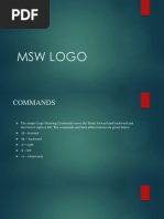 MSW Logo