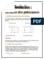 Mesure de Pouissance