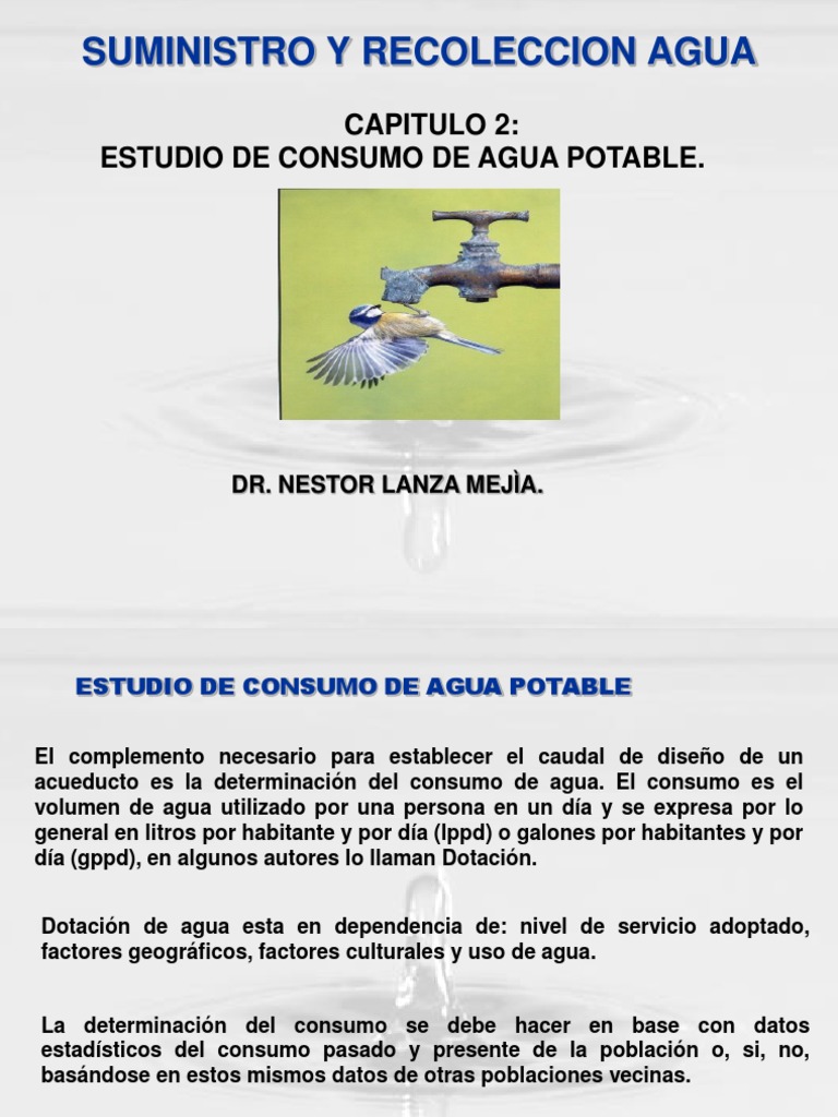 4 Estudio de Consumo | PDF | Consumo (economía) | Agua potable
