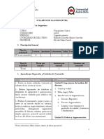 Syllabus - Pensamiento Crítico - Nicolás Palma - República - 16103